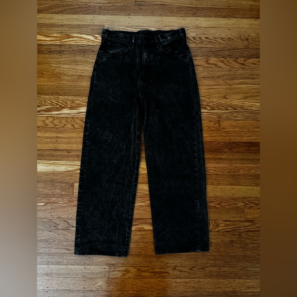 GU Baggy Jeans Dark Gray - Waist 31